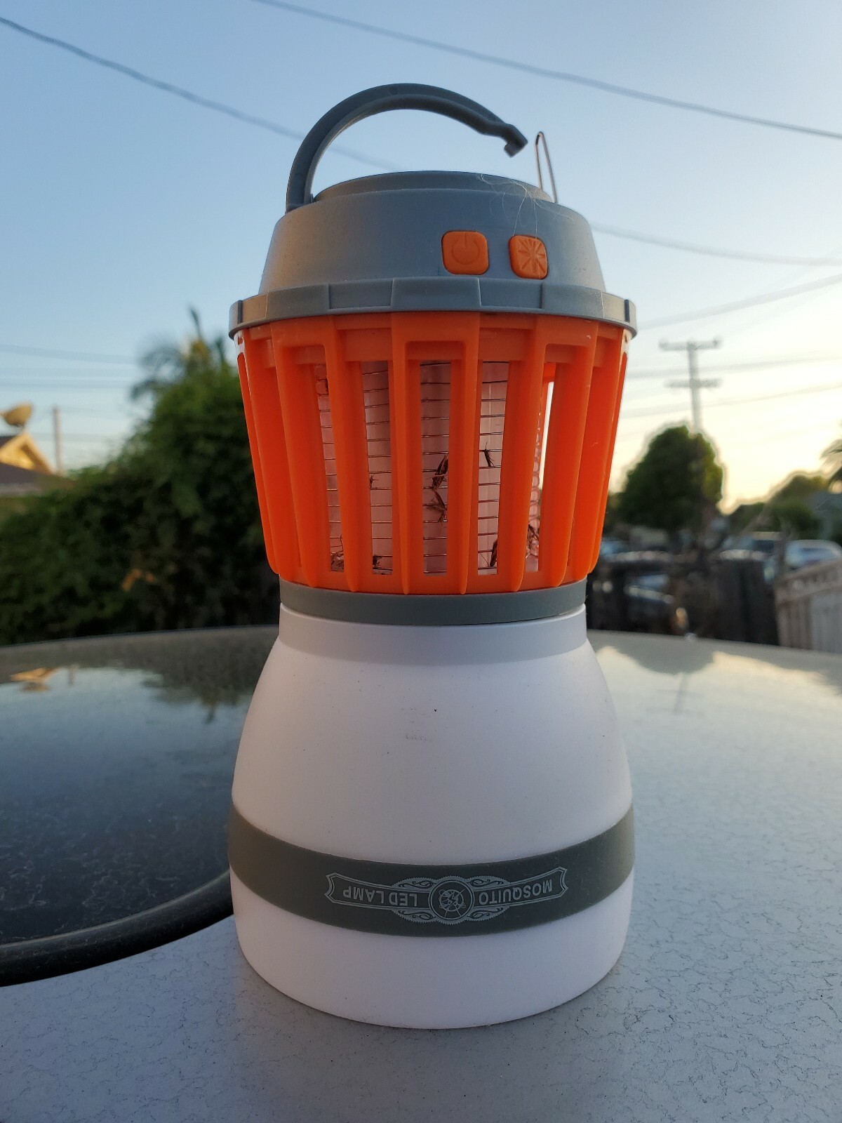 Mosquito Killer Lamp Outdoor Camping Light LED Rechargeable Fly Insect Zapper