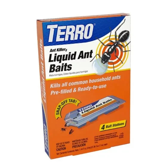 Terro T324B Liquid Ant II Killer Baits – 4 Packs (16 Total Bait Stations)
