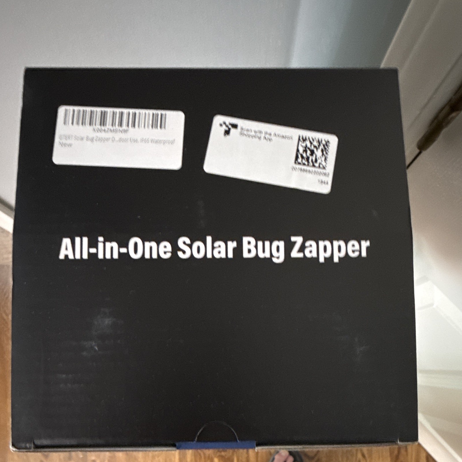 Solar Bug Zapper Lantern M20 Black USB Type-C Indoor/Outdoor Auto On/Off
