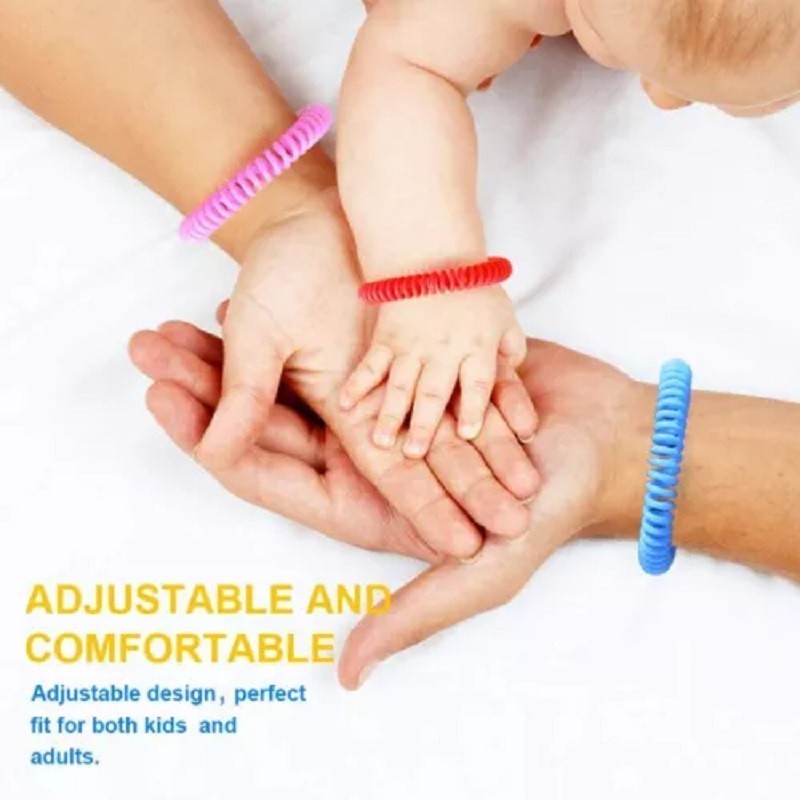 30Pack Anti Bug Insect Pest Repellent Bracelet Wrist Band Natural Protection
