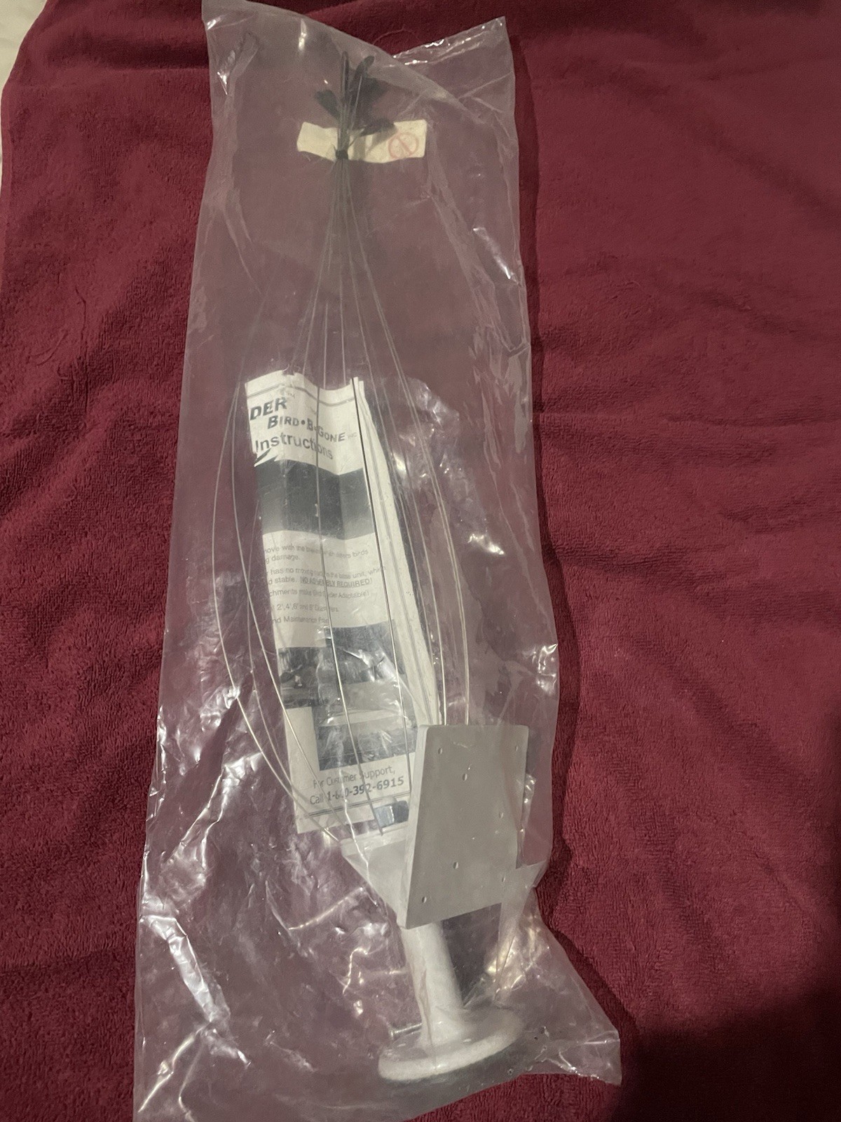 Bird-B-Gone Spider Spinning Bird Deterrent BS400 4 Feet