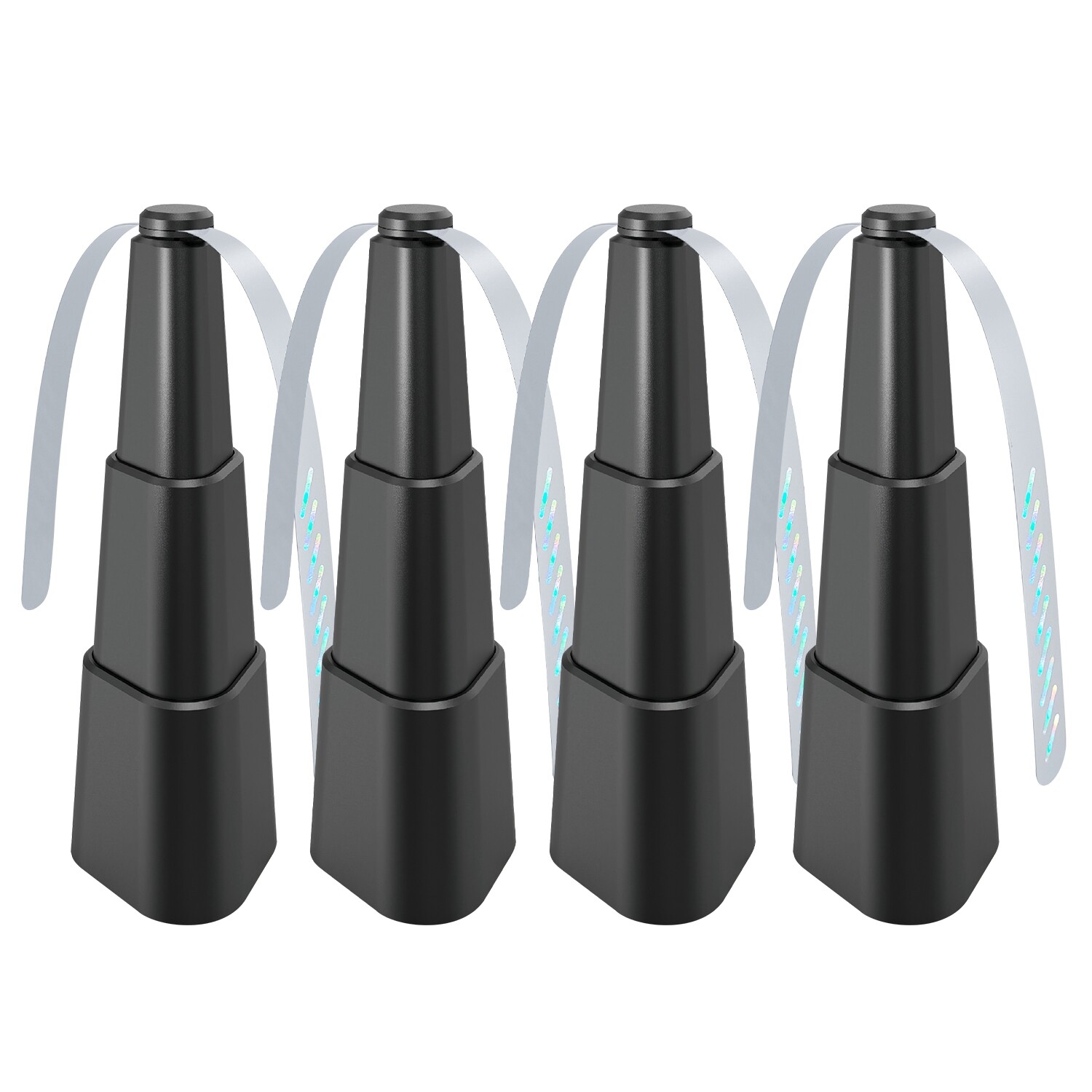 4pcs Fly Mosquito Pest Bugs Repellent Fan Battery Power Food Protector Portable