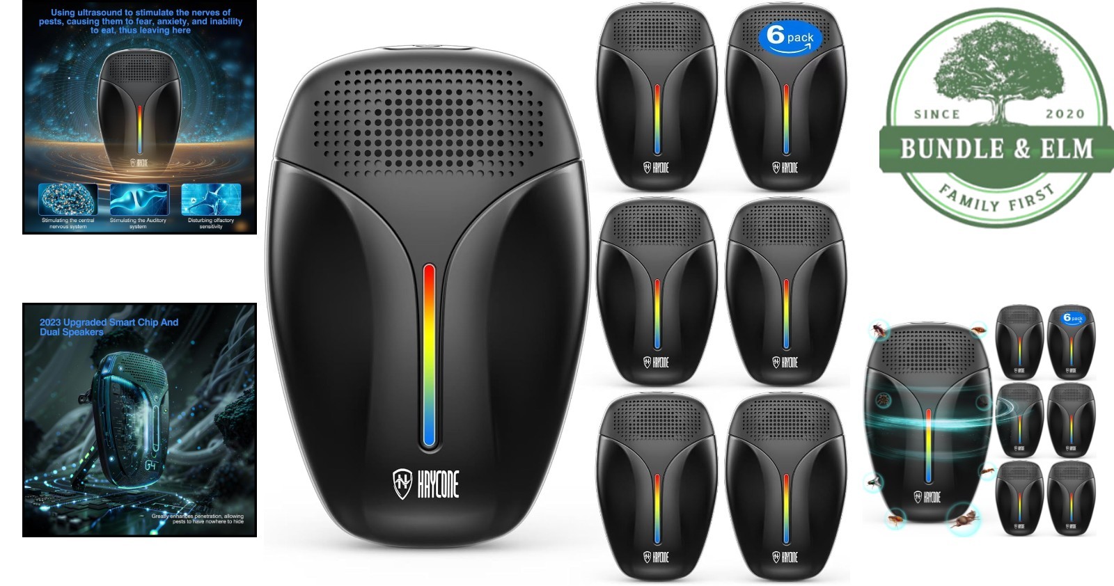 Modern Indoor Pest Repeller with Intelligent Frequency Conversion Technology