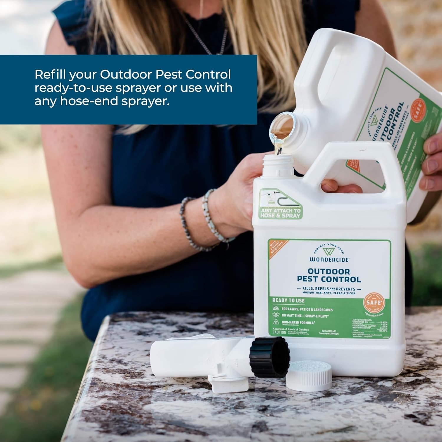 Natural Pest Control Spray Concentrate – Safe All-in-One Insect Killer 16 oz