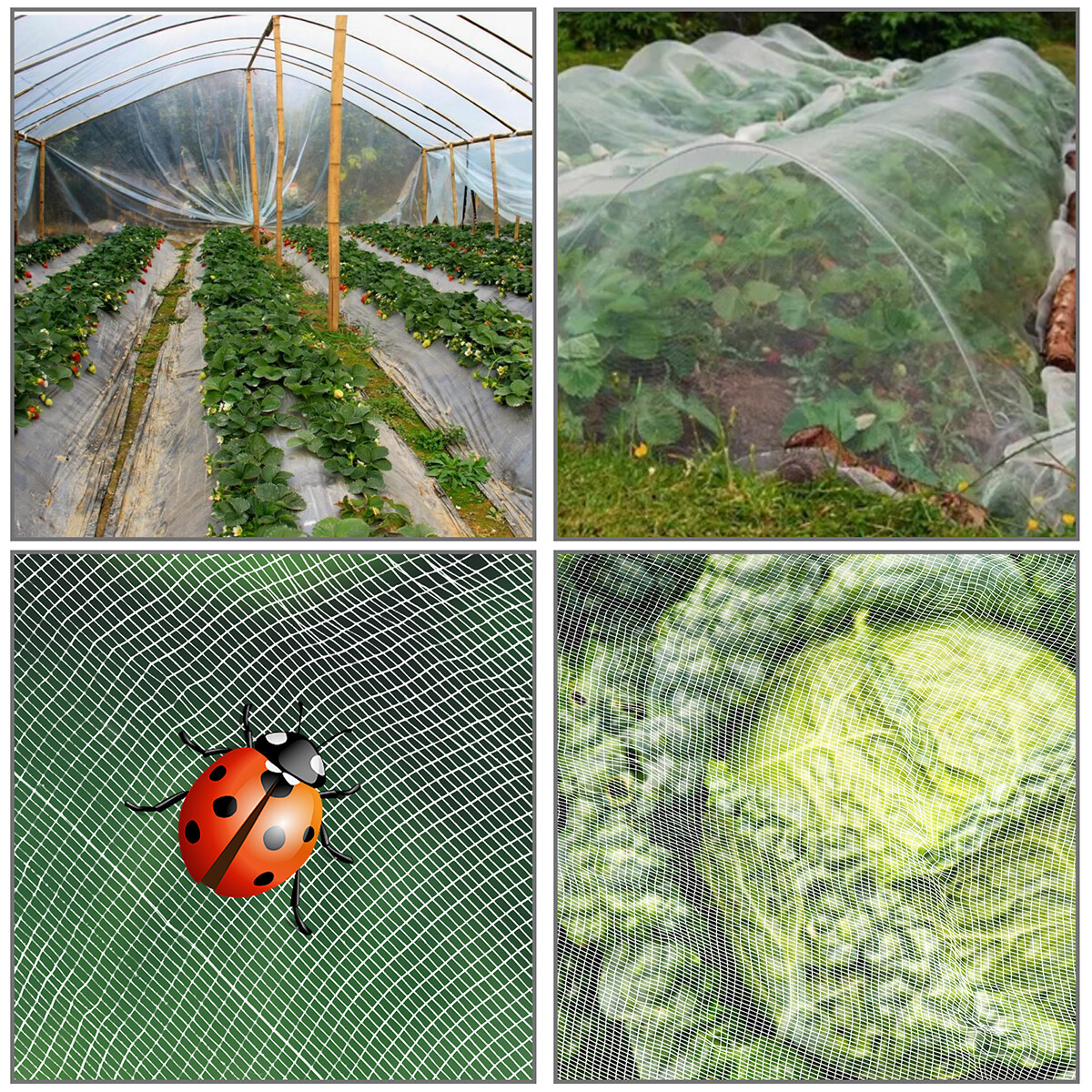 1/2 PCS Mosquito Garden Bug Insect Netting Barrier Bird Net Plant Protect Mesh