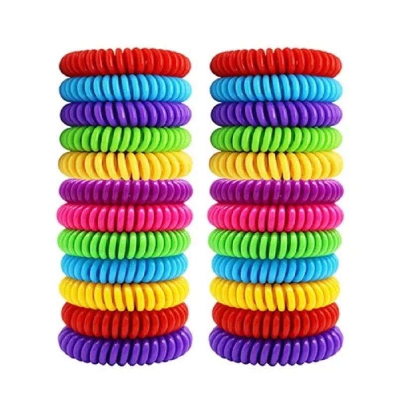 30Pack Anti Bug Insect Pest Repellent Bracelet Wrist Band Natural Protection