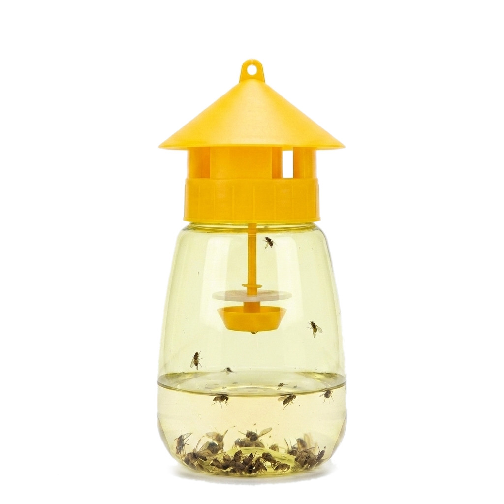 2 Pack Fruit Fly Trap & Cucumber Fly Insect Traps Reusable Pest Control