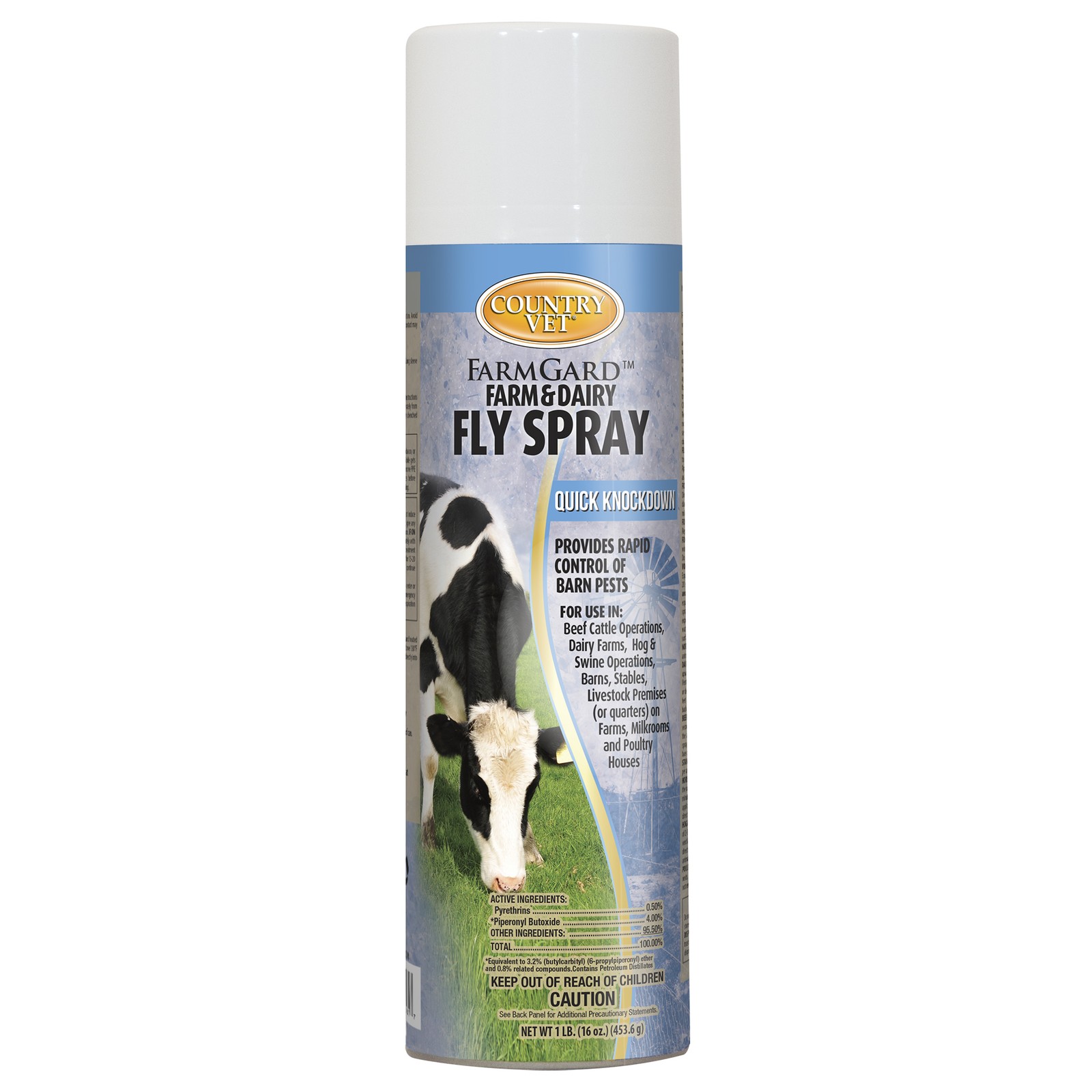County Vet FarmGard Farm and Dairy Fly Spray -16 oz – (Case of 6) – 349316CVB –