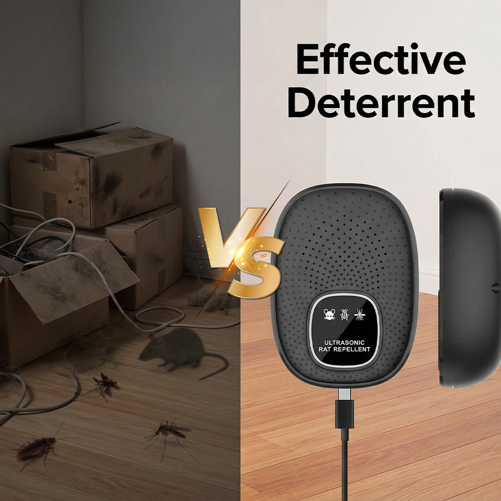 Ultrasonic Pest Control Repeller Reject Rat Mice Mouse Spider US Plug-in USA