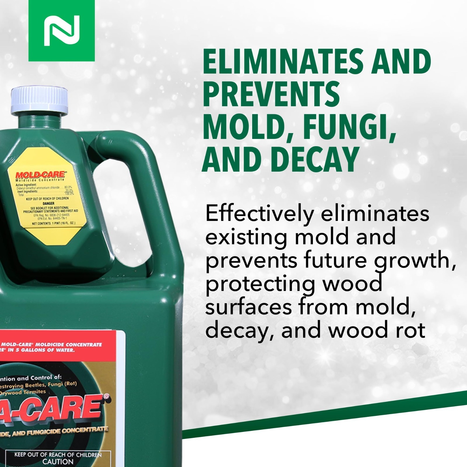 Bora care with Mold Care 1 Gallon