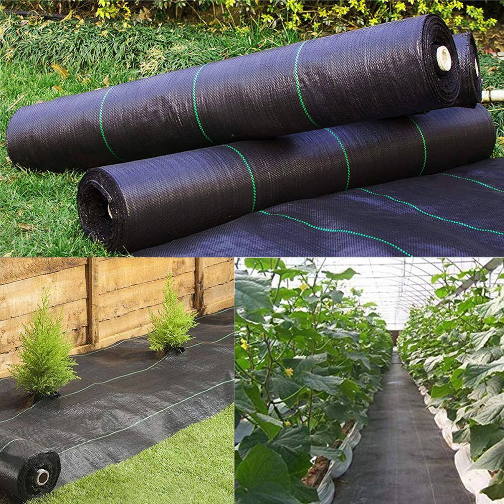 4 Ft. X 100 Ft. Fabric Polypropylene Garden Weed Barrier Landscape