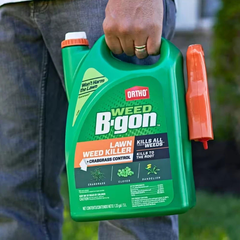 Ortho Weed B-gon Lawn Weed Killer Won’t Harm The Lawn with Trigger Sprayer 1 Gal