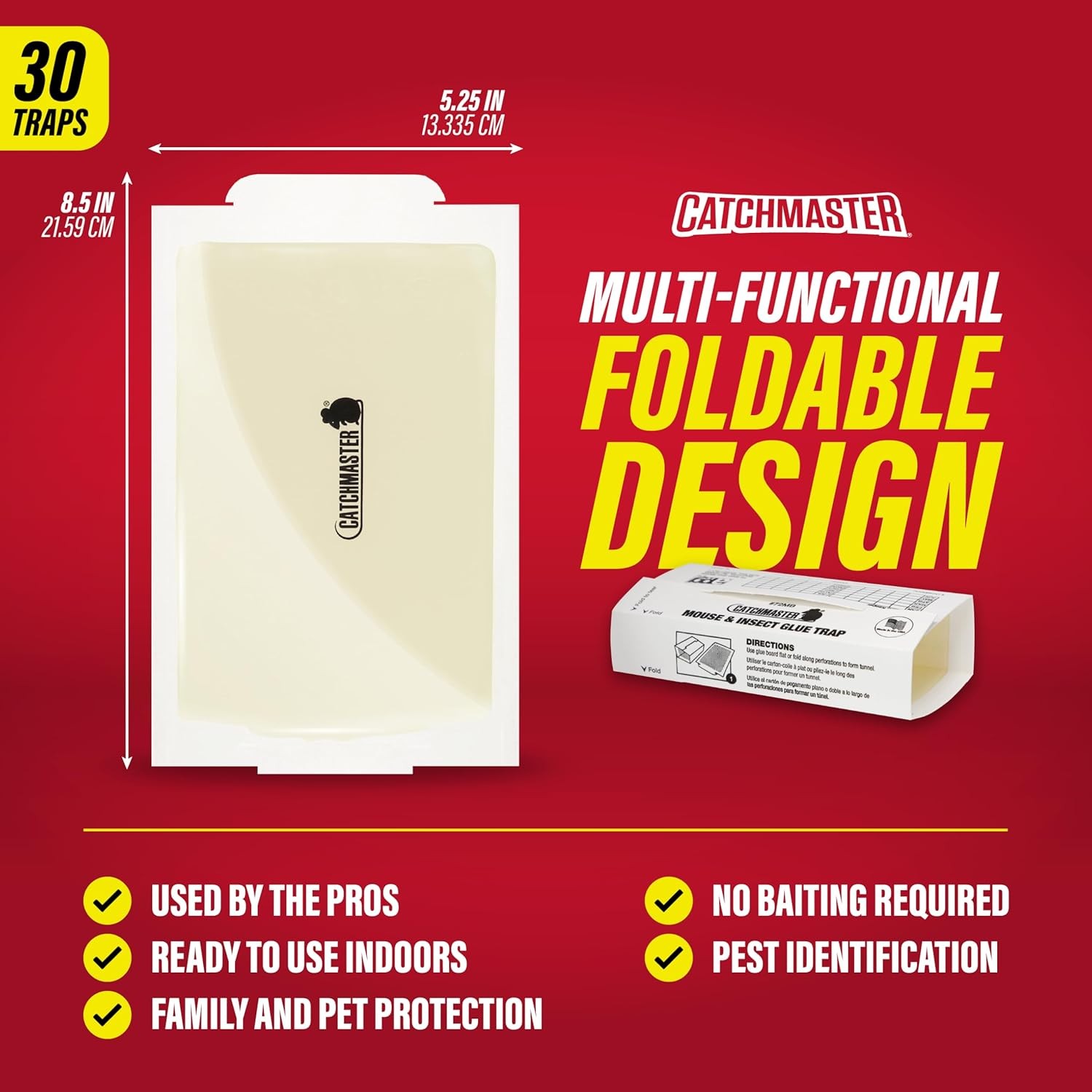 Catchmaster Mouse & Insect Super Glue Traps