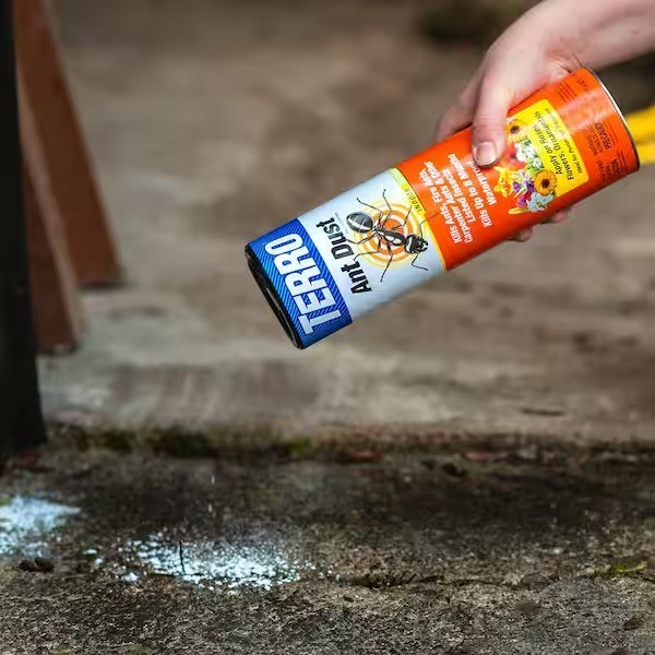 2 Pack TERRO 1 lb. Ant Killer Dust Kills on Contact for Upto 8 Months Waterproof