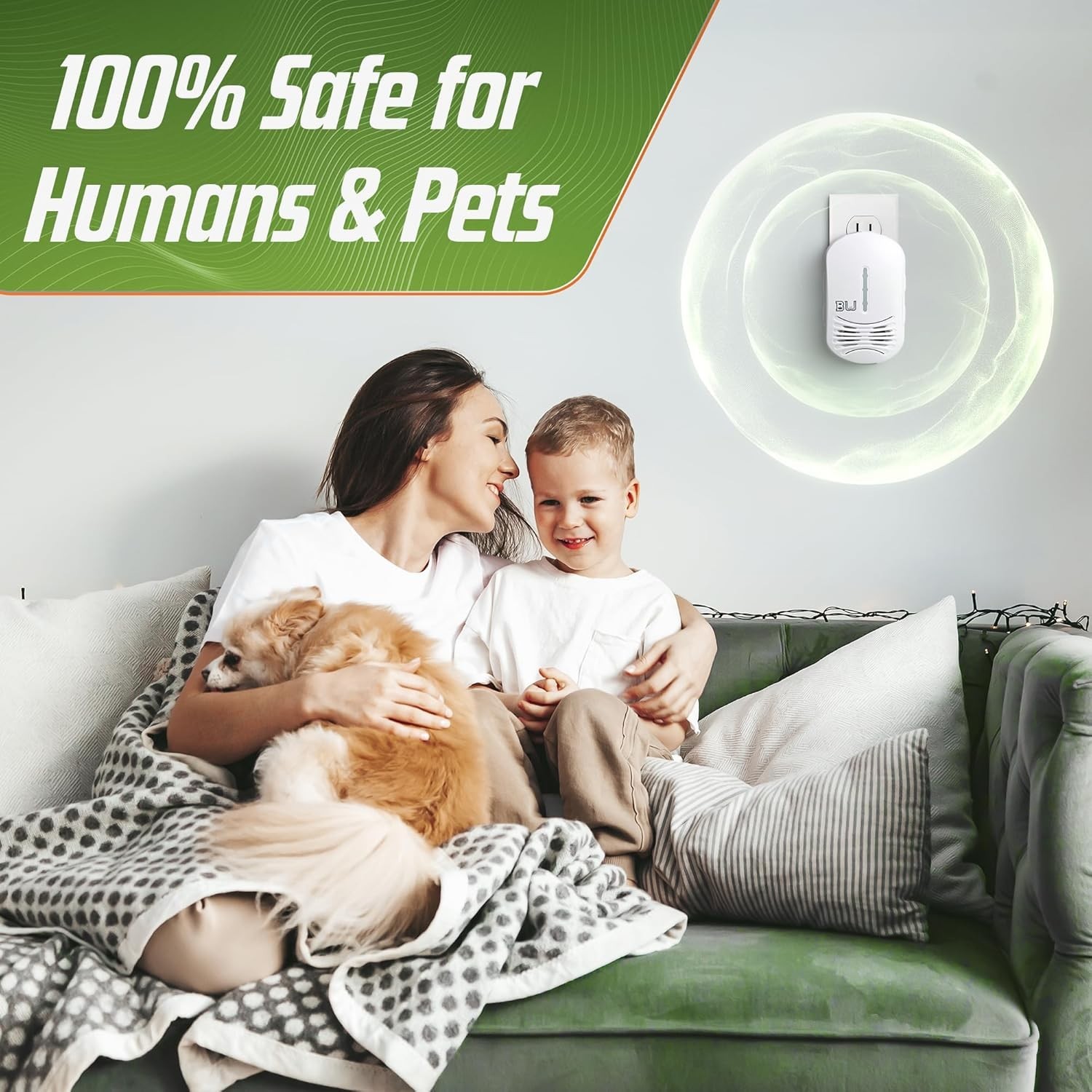 Bat Repellent Unit Beu-W Dynamic Technology Stealth White for Superior Bat