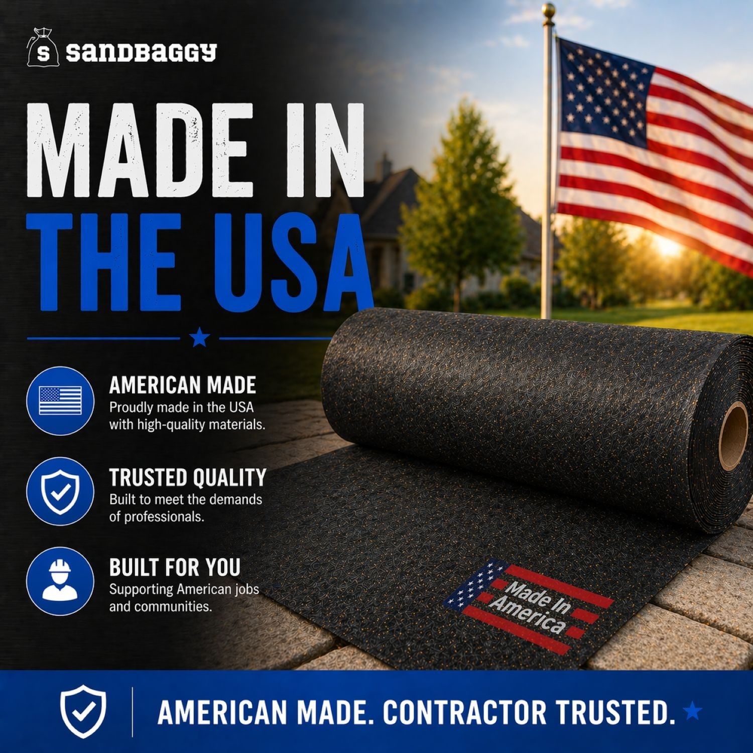 Water Permeable Landscape Fabric | Weed Barrier | Non-Woven Geotextile (8 oz)