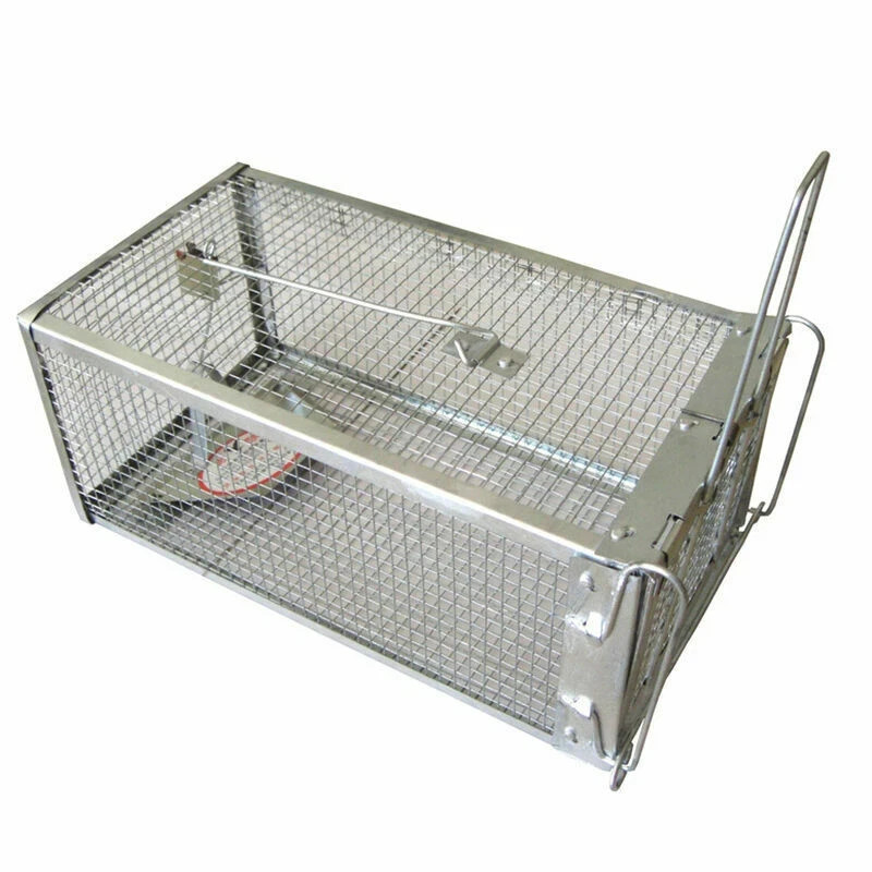 1~4X Pack Live Humane Cage Trap Squirrel Mouse Rat Mice Rodent Animal Catcher