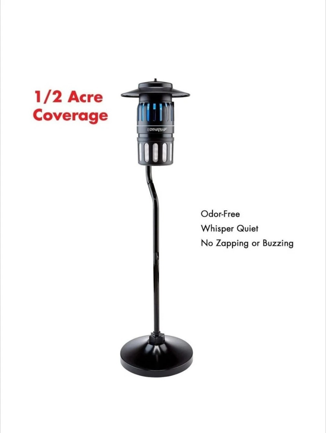 Insect Trap Dynatrap Model DT1210SR With Stand Base Electric Mosquito 1/2 Acre