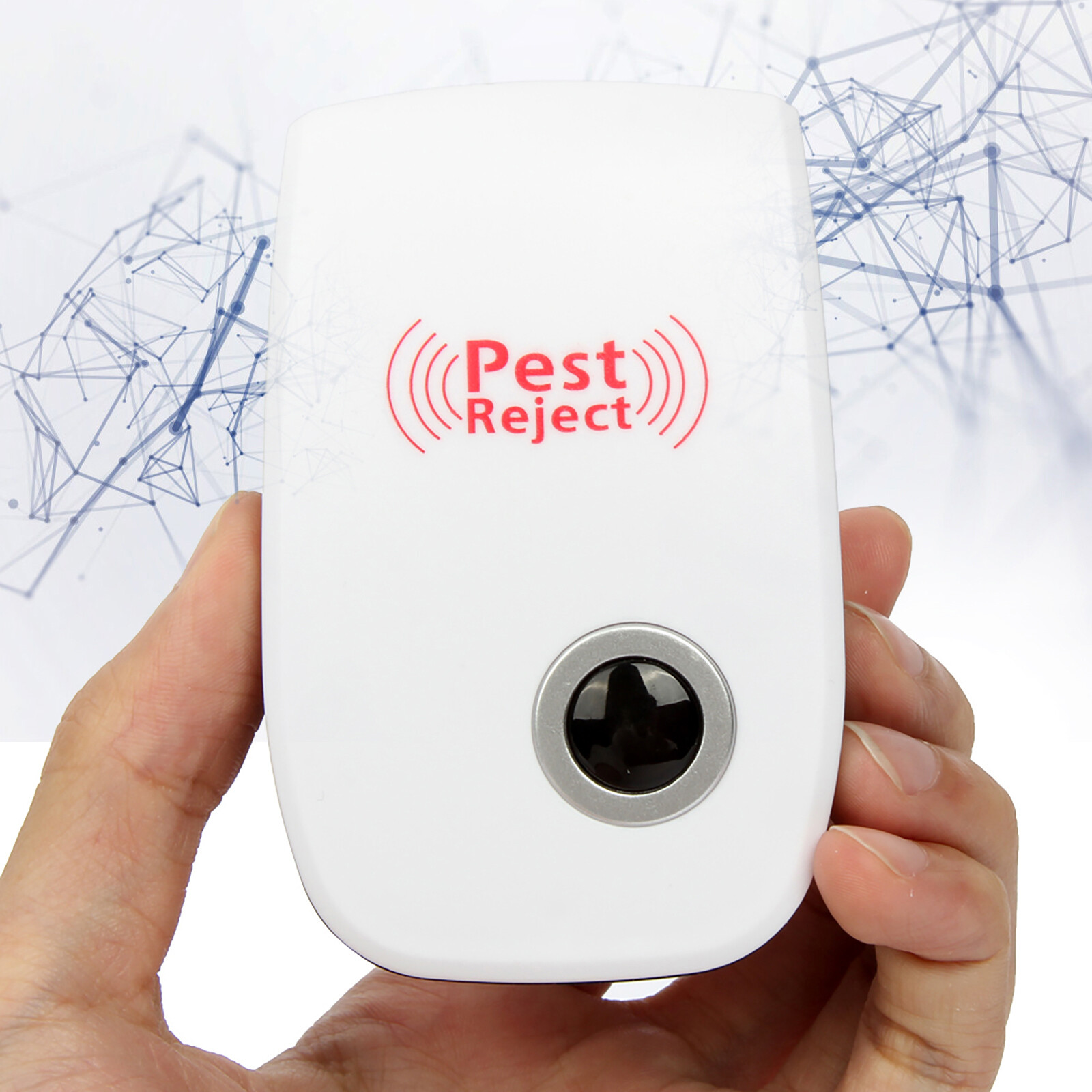 Electronic Pest Reject Control Ultrasonic Repeller Home Bug Rat Spider Roaches