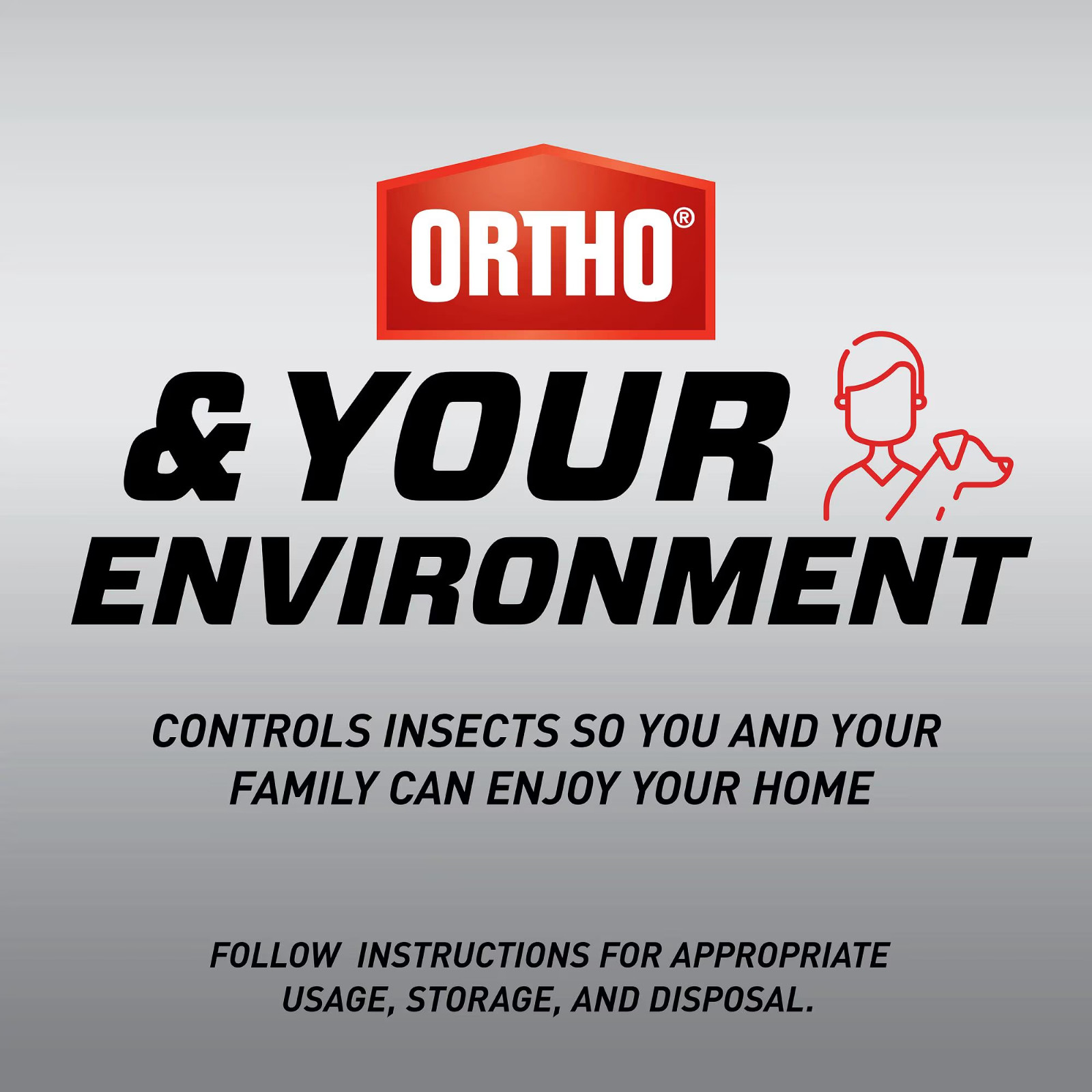 Ortho GroundClear Super Weed & Grass Killer1, Works Quickly, 1/2 gal.