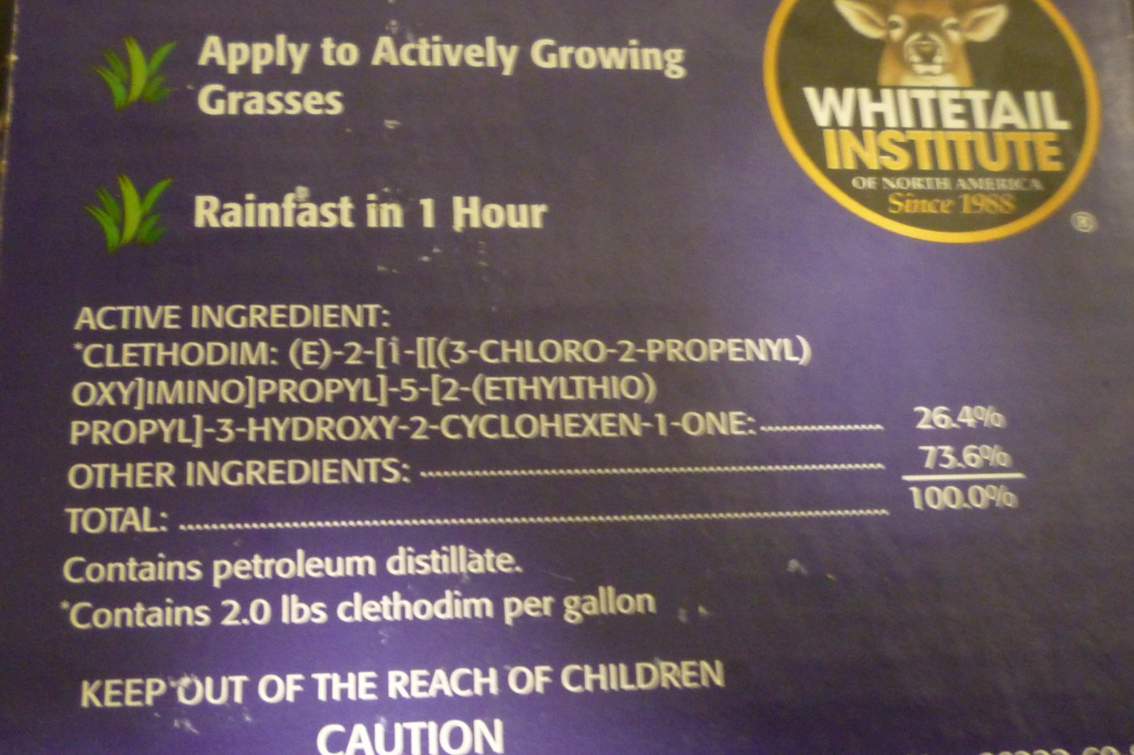 Arrest Maxx Herbicide Grass and weeds can crowd out your planted feed plots 1 ac