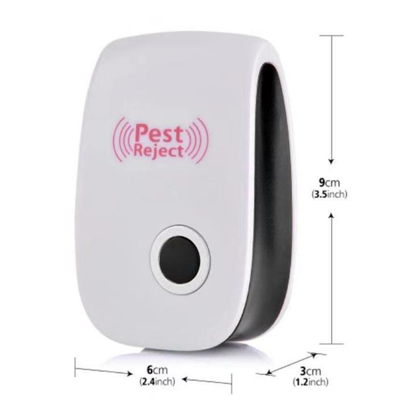 Pest Reject Pro Ultrasonic Repeller Home Bed Bug Mites Spider Defender Roaches
