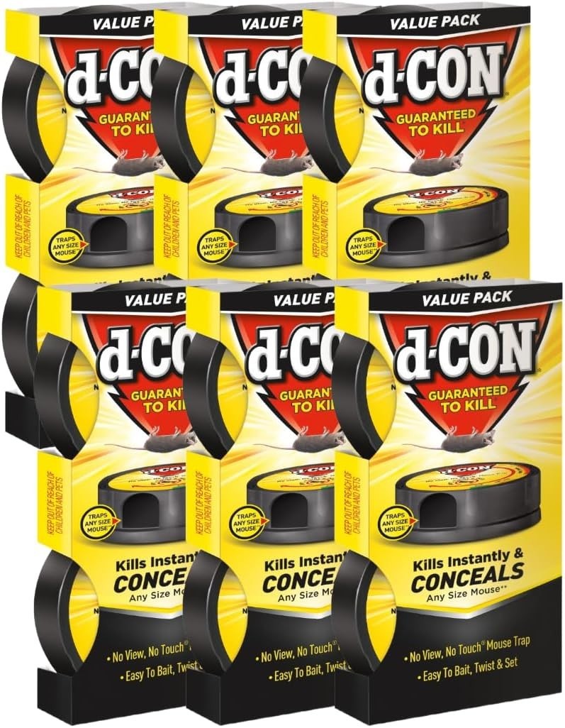 Child & Pet Safe Mouse Trap, 6 Pack – Modern Style