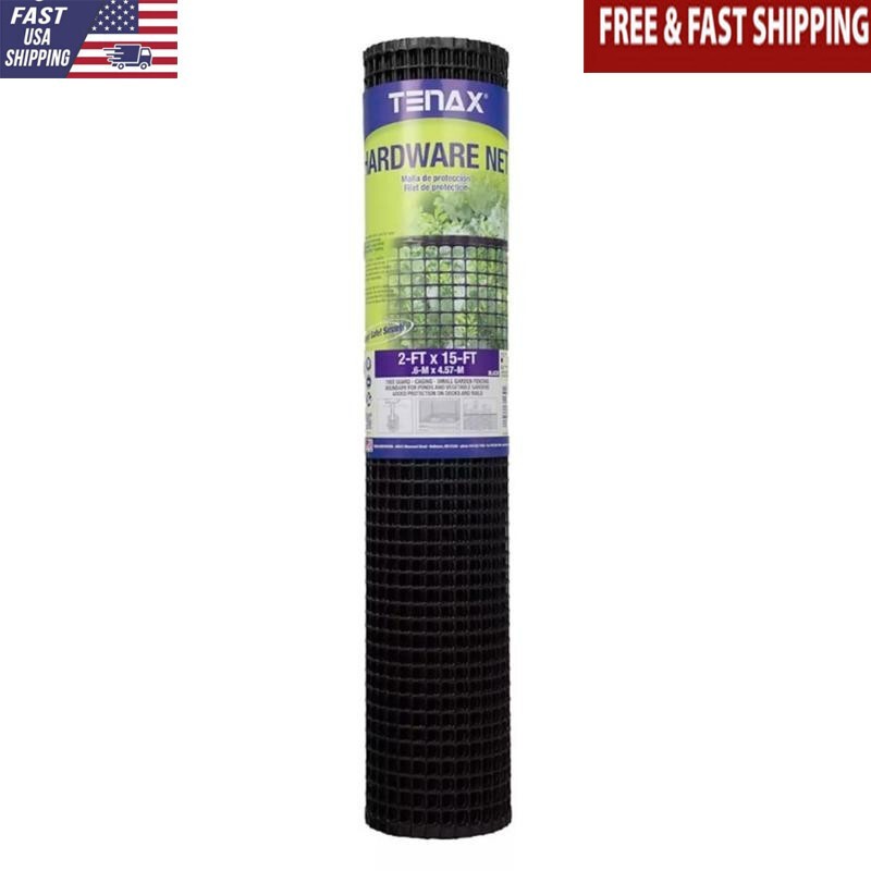 Polypropylene Barrier Netting 2ft x 15ft UV Resistant Garden Safety Fence New