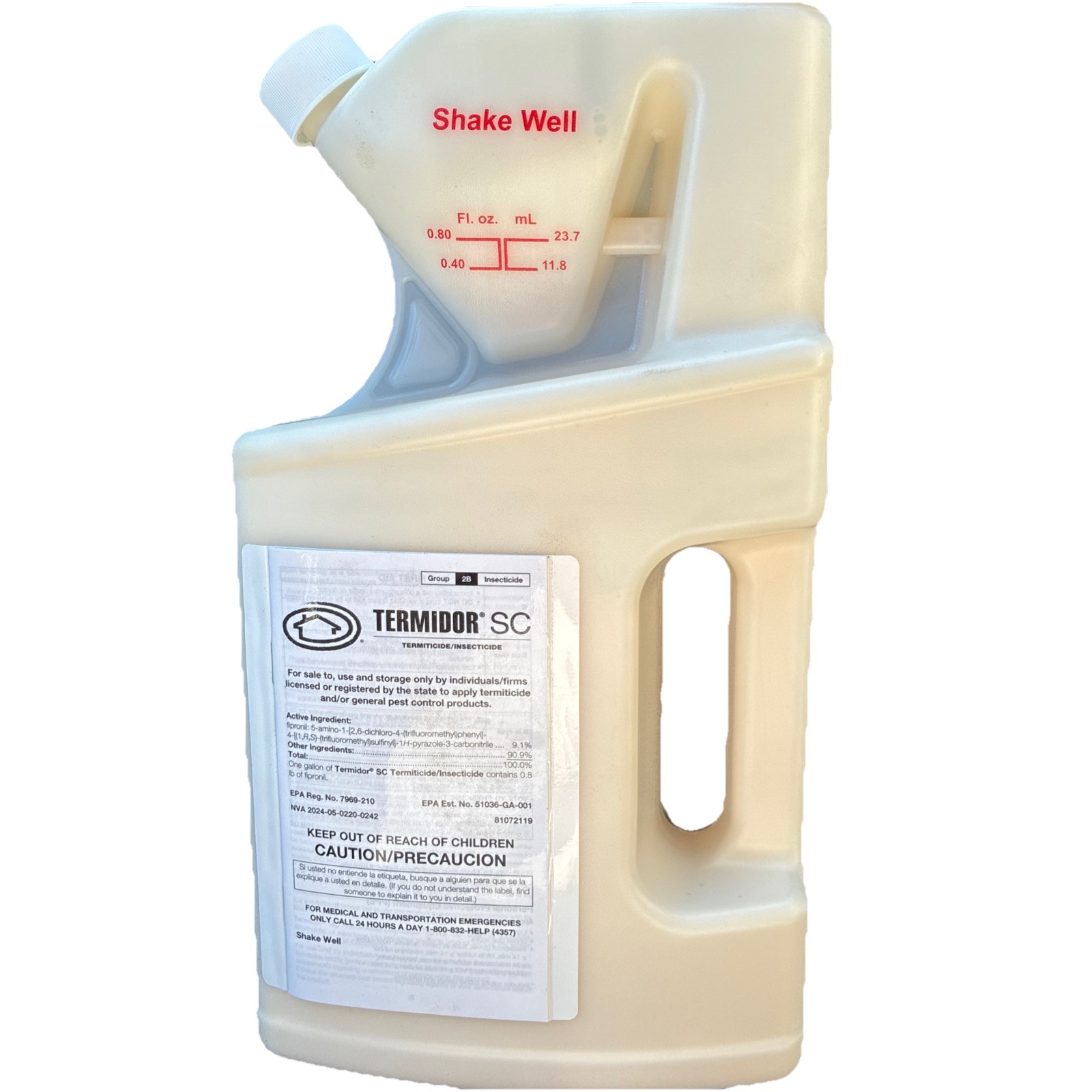 1 Sealed Brand New Termidor SC 78oz Bottle Professional Termite & Ant Control