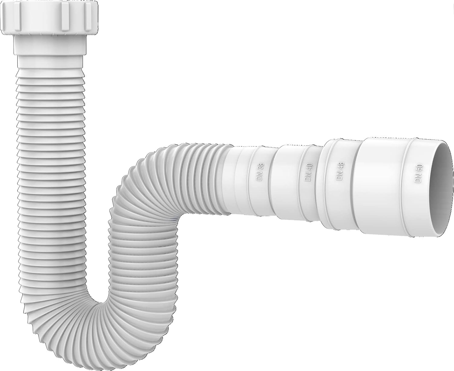 Universal Compatibility P-Trap – Four Drain Sizes