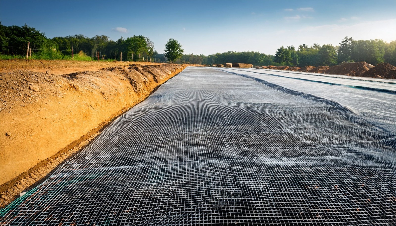 Geogrid & Geocell Underlayment Fabric | Non-Woven Geotextile(8 oz) – USA Made