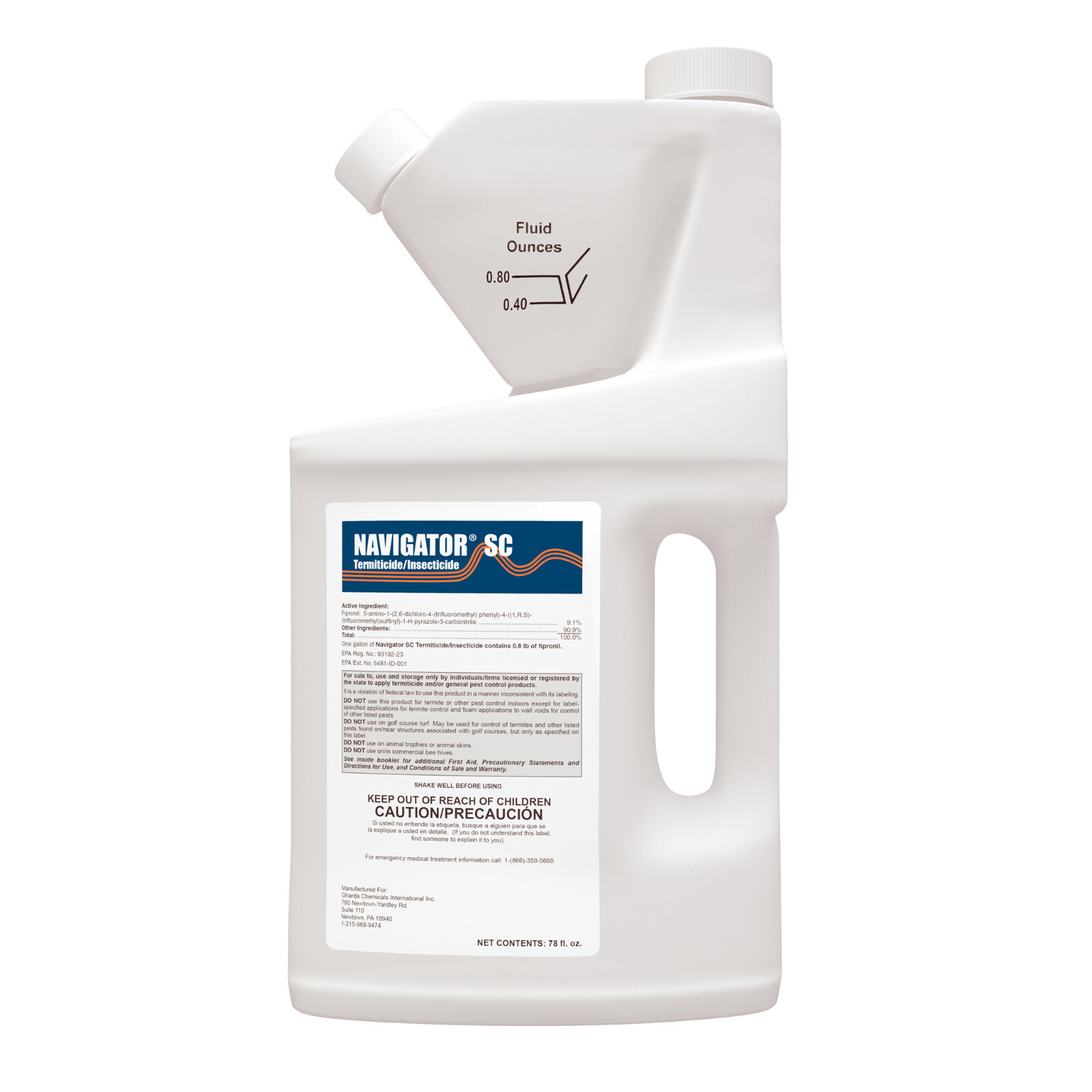 Generic Taurus SC Termidor SC- Navigator SC 78 oz -NOT FOR:CT,NY,IN,MA,MN,SC,VT