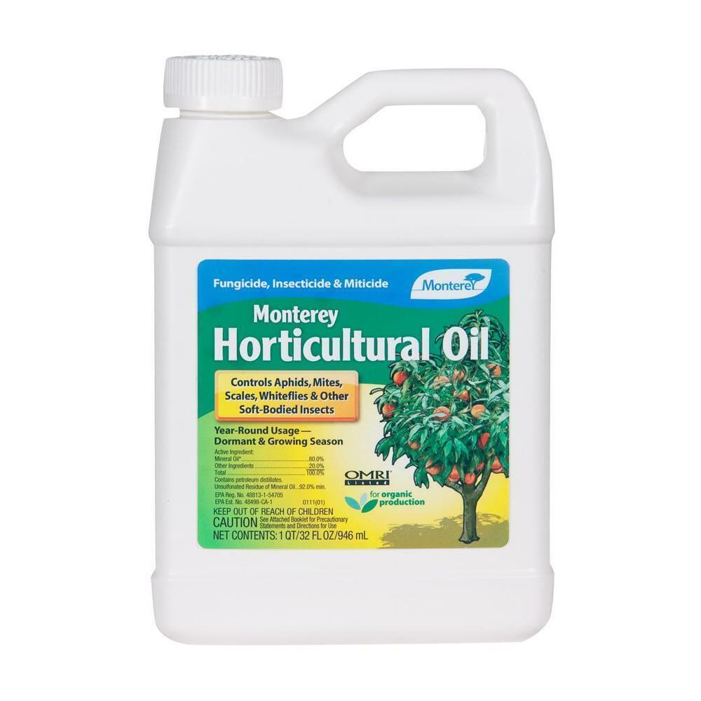 Monterey Horticultural Oil Liquid Concentrate, 32 Ounces, Quart