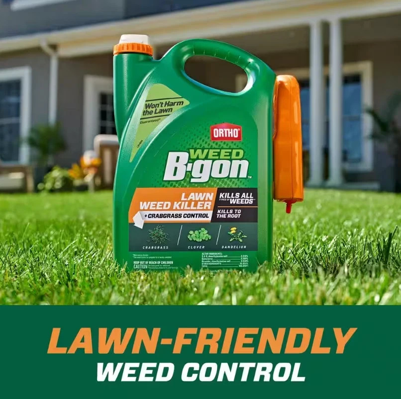 Ortho Weed B-gon Lawn Weed Killer Won’t Harm The Lawn with Trigger Sprayer 1 Gal
