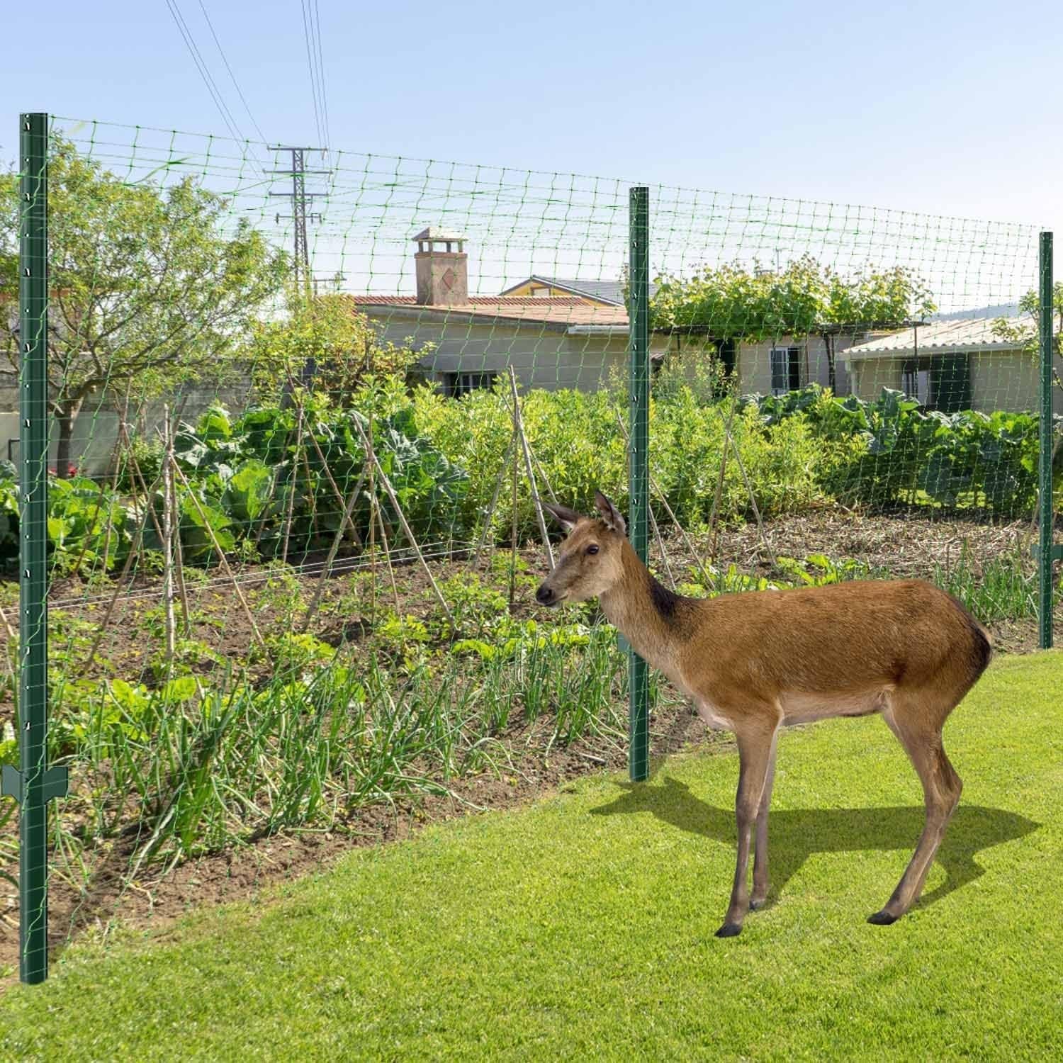 Multi-Purpose 7 x 100 FT Bird Netting for Garden Safety from Pests and Animals