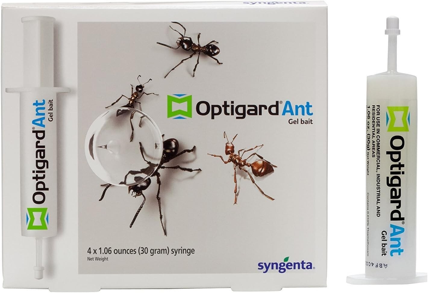 Optigard Ant Gel Bait 4 x 30g Tubes Insecticide by Syngenta