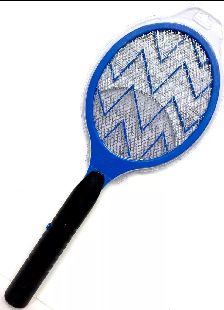 2 PACK Electric Swatter Fly Handheld Mosquito and Flying Insect Bug Zapper
