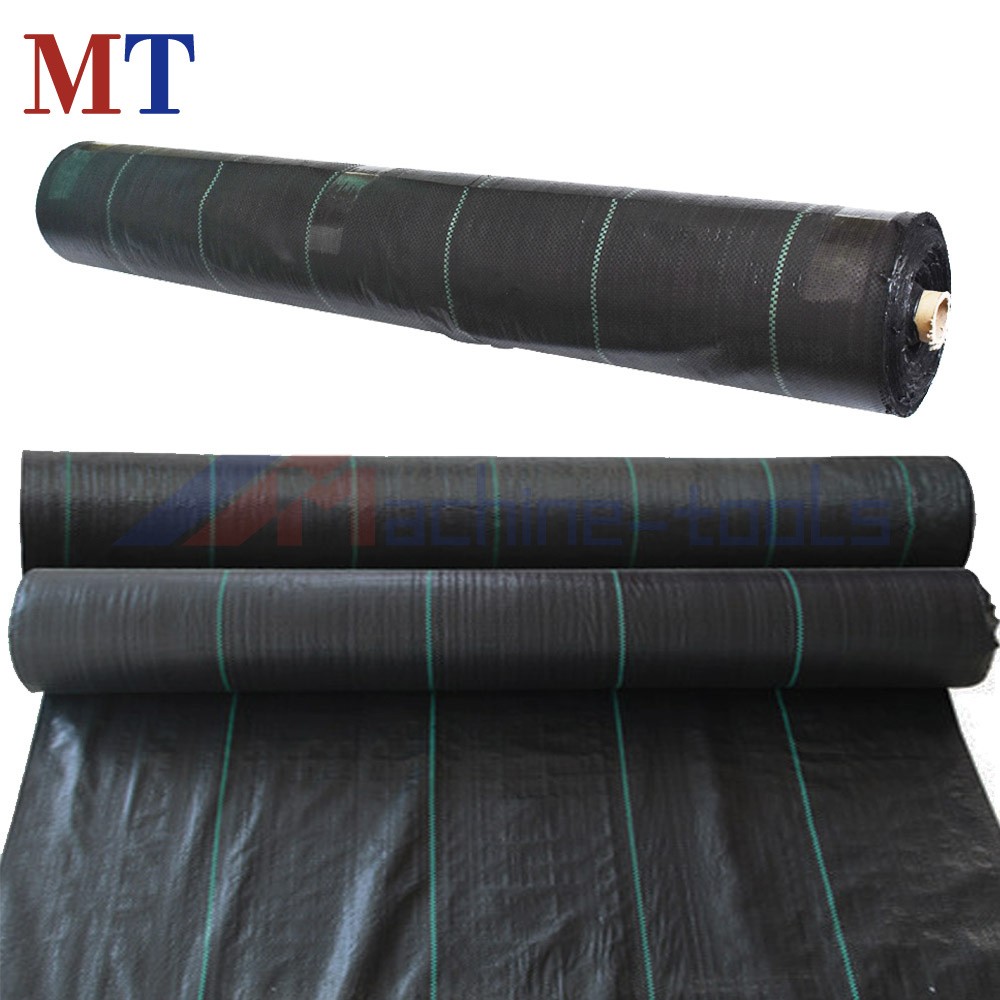 4×300FT Weed Barrier Fabric Woven Garden Ground Weed Cover Landscape Heavy Duty