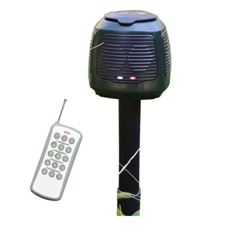1PCS High-power and high-efficiency 8 loudspeaker ultrasonic bird repellent