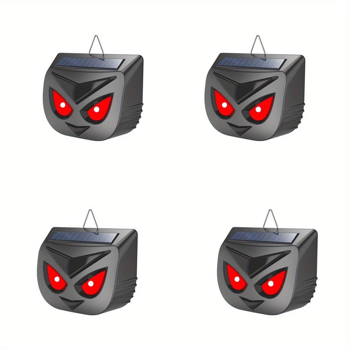 4 Pack Solar Animal Repellers for Outdoor Use