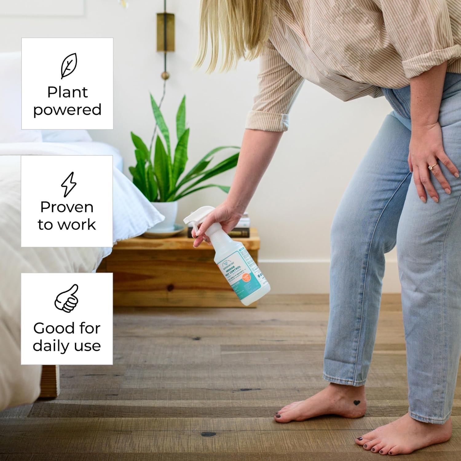 Indoor Pest Control Spray for Home and Kitchen – Ant, Roach, Spider, Fly, Fle…
