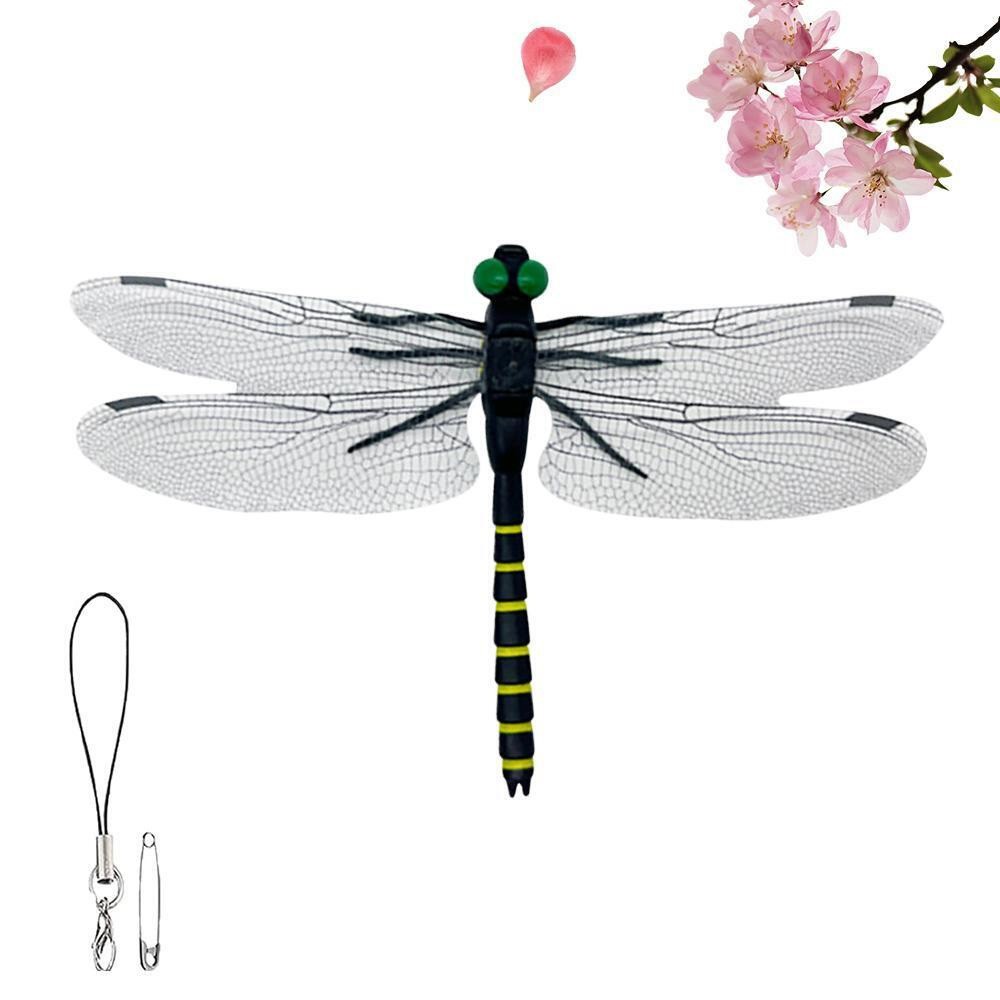 4PCS Outdoor Simulation Dragonfly Mosquito Repellent Simulation Large Dragonfly