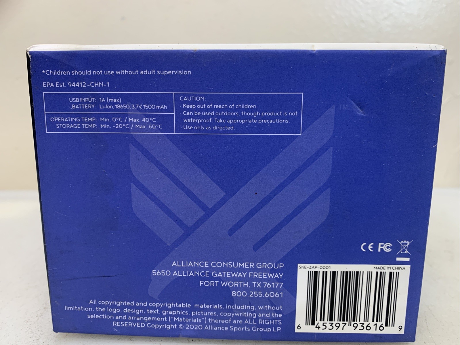 Skeeter Hawk Personal Mosquito Zapper & Lantern – New and Sealed.