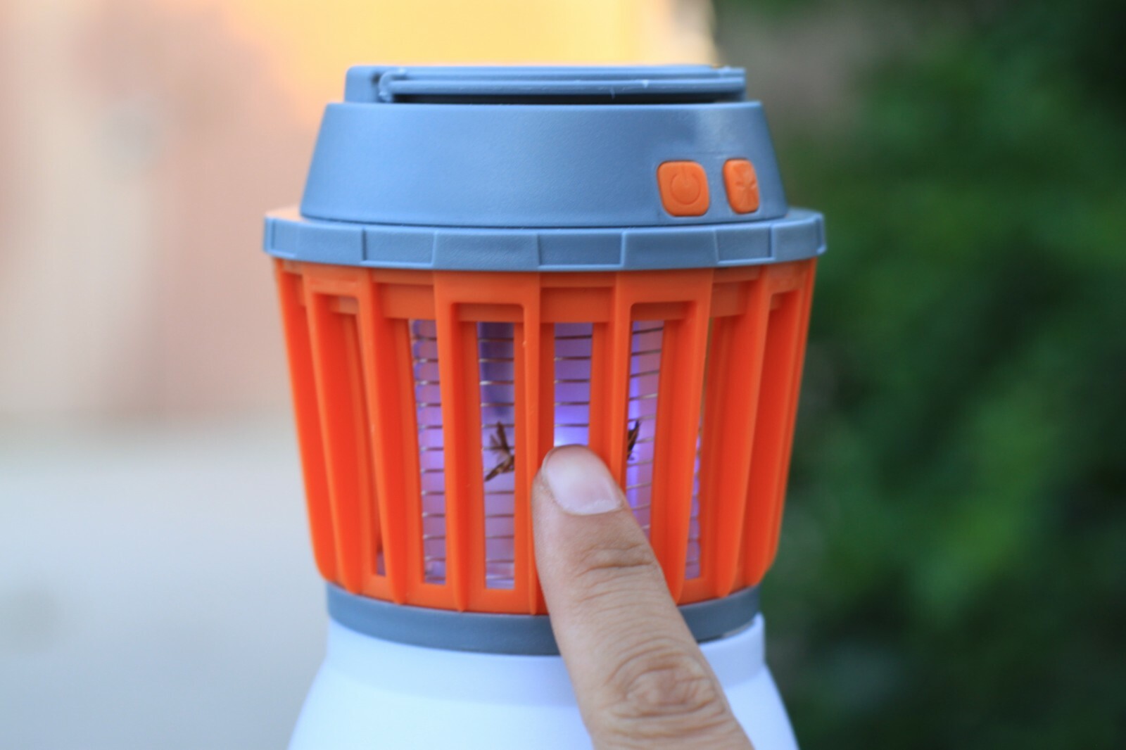 Mosquito Killer Lamp Outdoor Camping Light LED Rechargeable Fly Insect Zapper