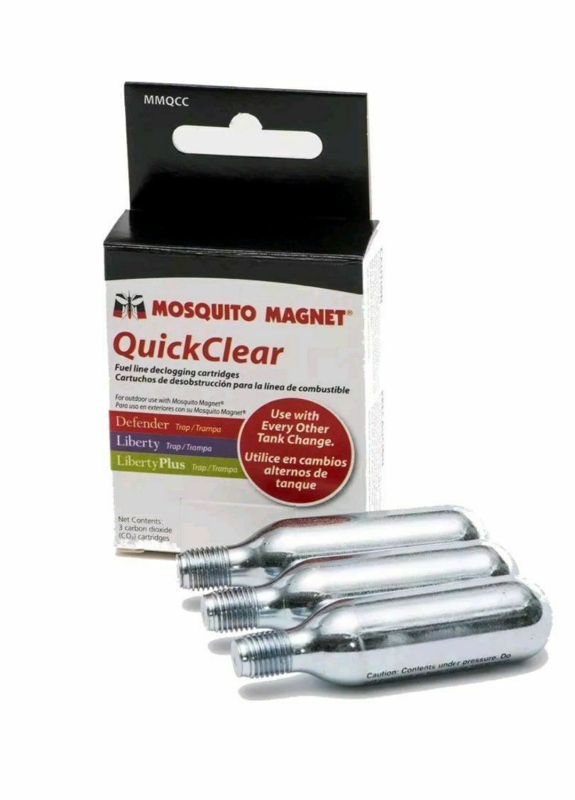 1 Pack of MOSQUITO MAGNET Quick Clear Cartridges 3/PK MMQCC 3 Cartridges Total