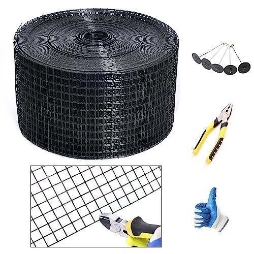 Solar Panel Guard, 6in X 100ft PVC Coated Critter Guard 1/2inch x 6in X 100ft