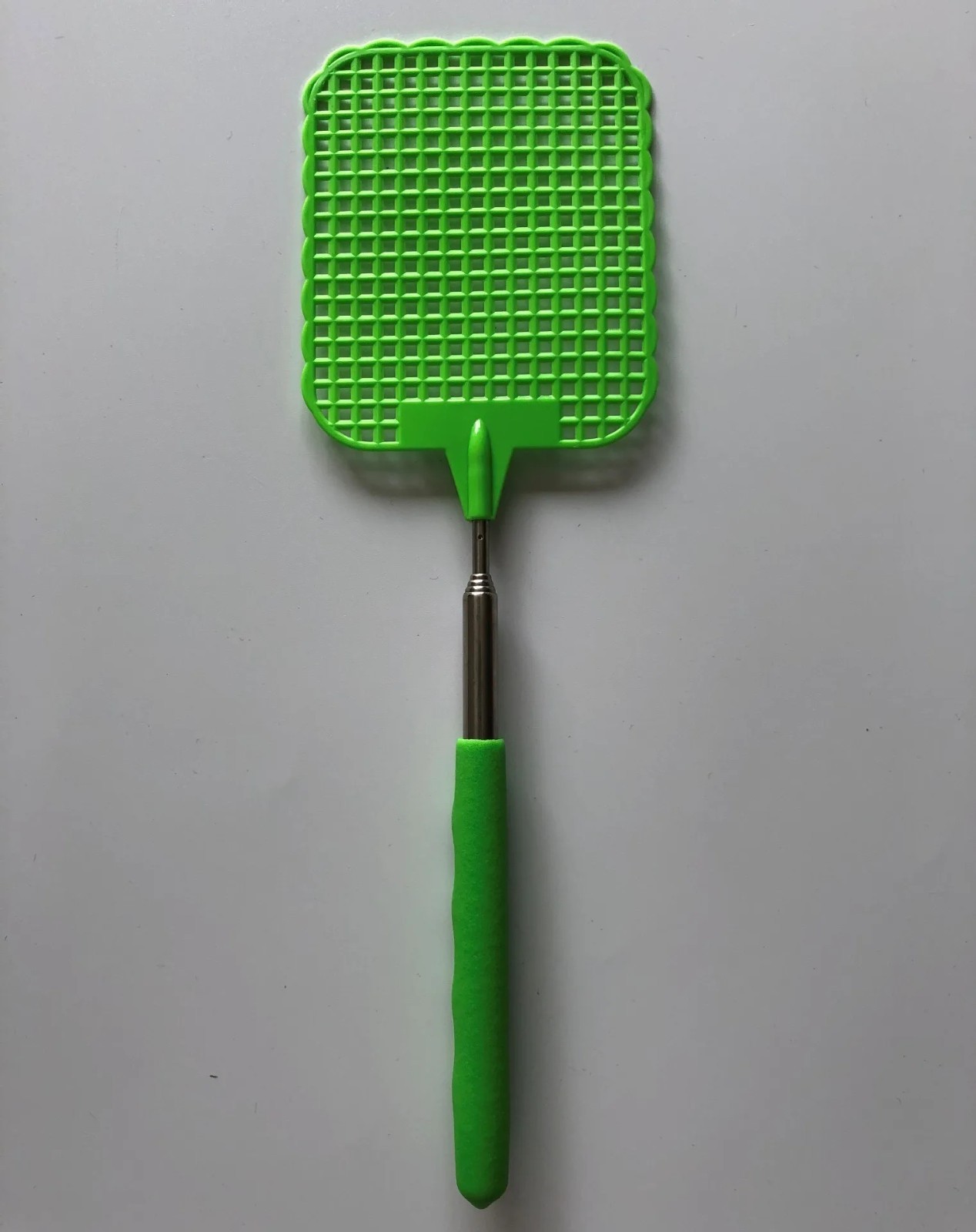 Adjustable Plastic Fly Swatter Home Long Handle Flyswatter Flapper Insect Killer