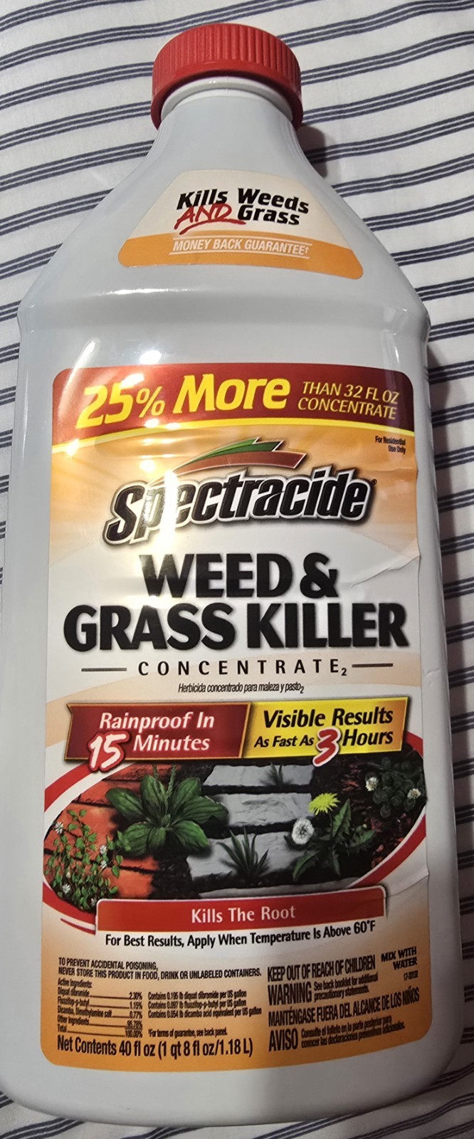 Spectracide Weed And Grass Killer Concentrate 40oz.