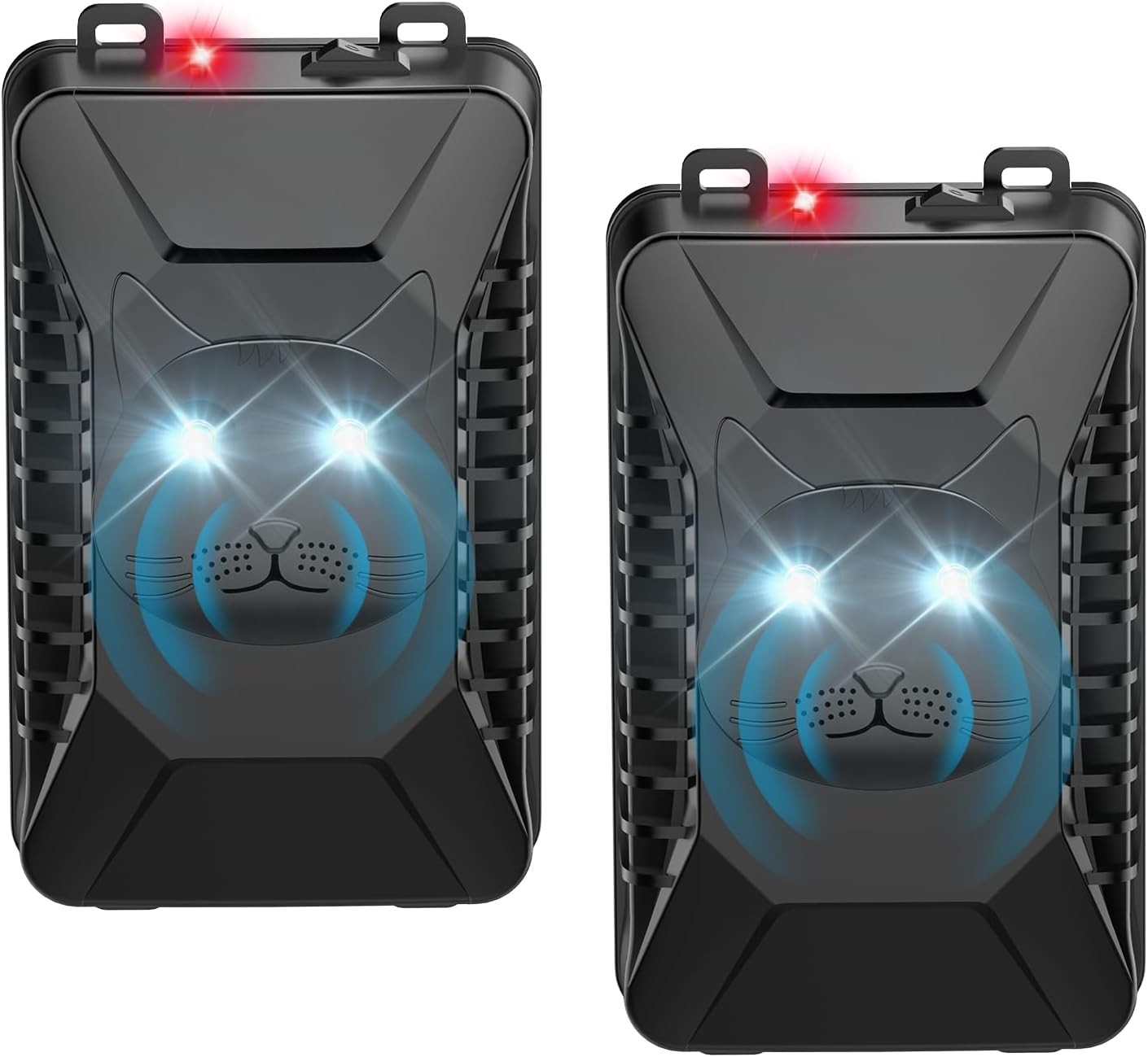 2 Pack Ultrasonic Rodent Repellent for Car Engines Under Hood Animal Repeller