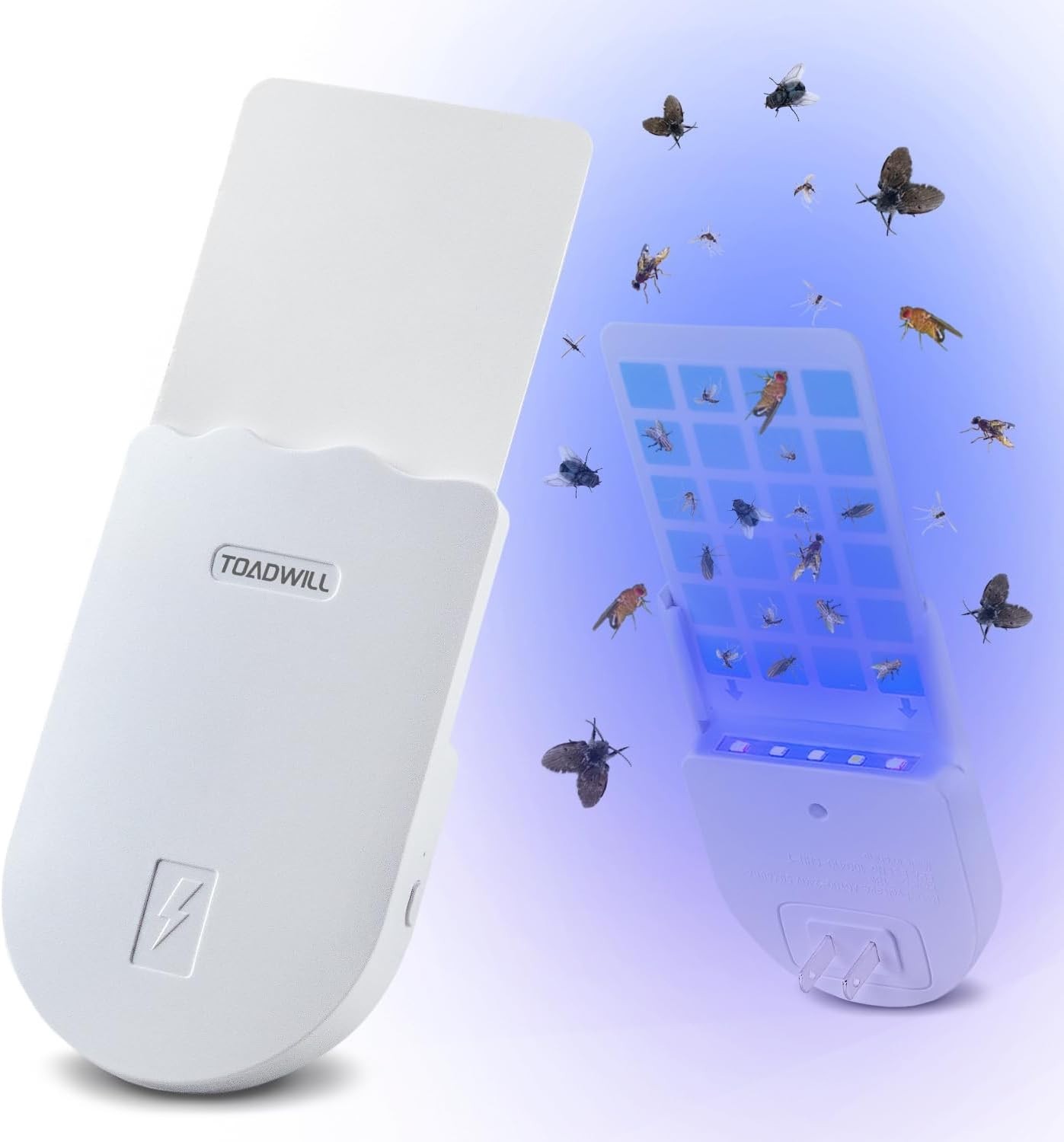 Stylish Indoor Mosquito and Gnat Trap – UV Light Technology with 5 Refills